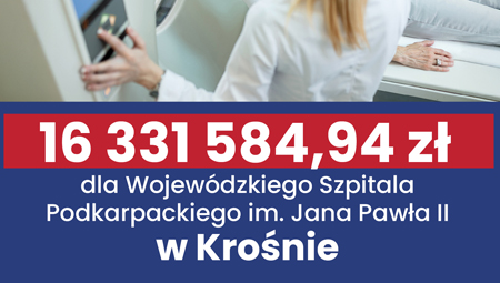 Wsparcie dla Szpitala w ramach środków z Krajowego Planu Odbudowy i Zwiększania Odporności (KPO).